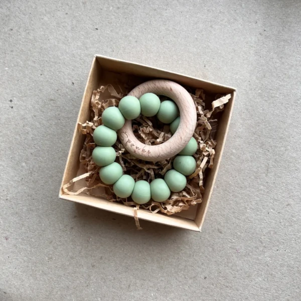 Silikoninis kramtukas kūdikiui - palankynų dovana naujagimiui