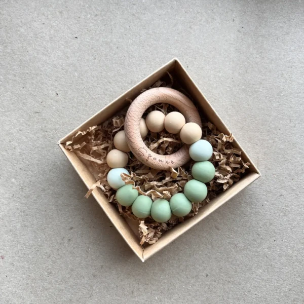 Silikoninis kramtukas kūdikiui - palankynų dovana naujagimiui