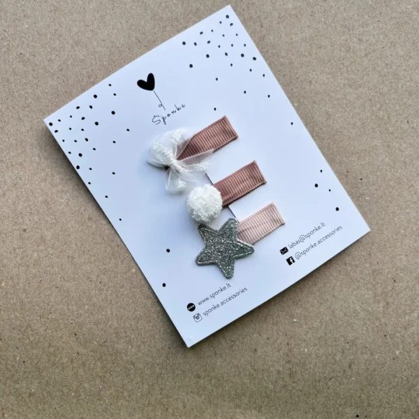 segtukai mergaitėms į plaukus