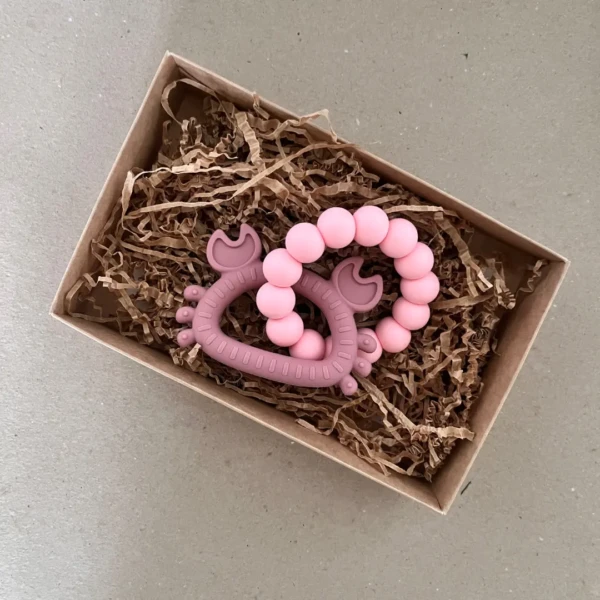 Silikoninis kramtukas kūdikiui - palankynų dovana